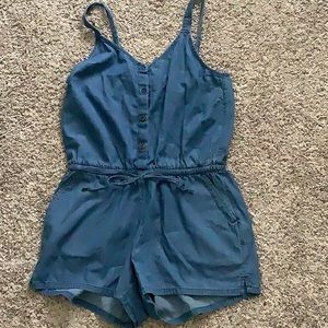 Blue romper
